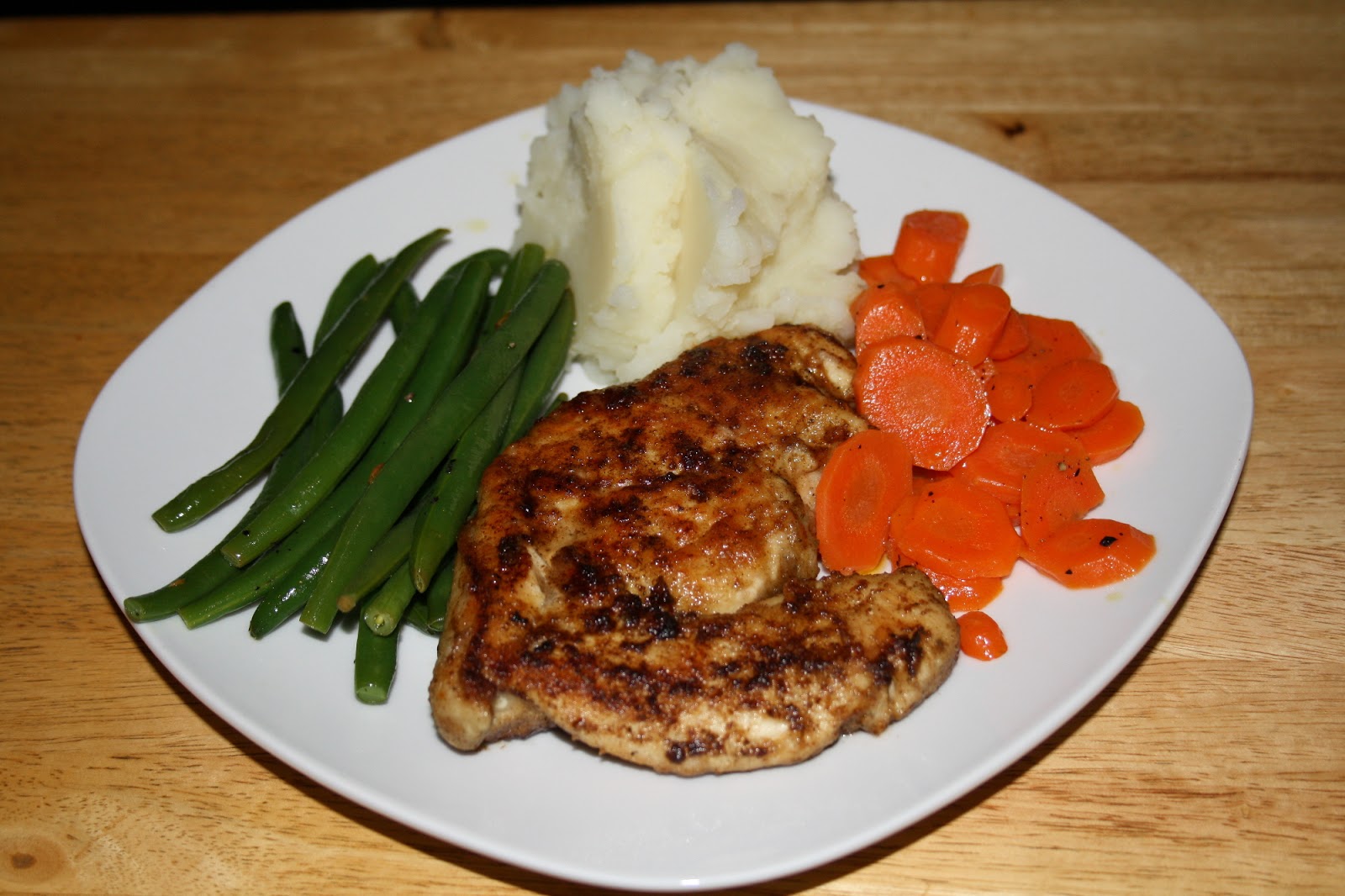 Eat Out In Every Night Chicken with beans and carrots