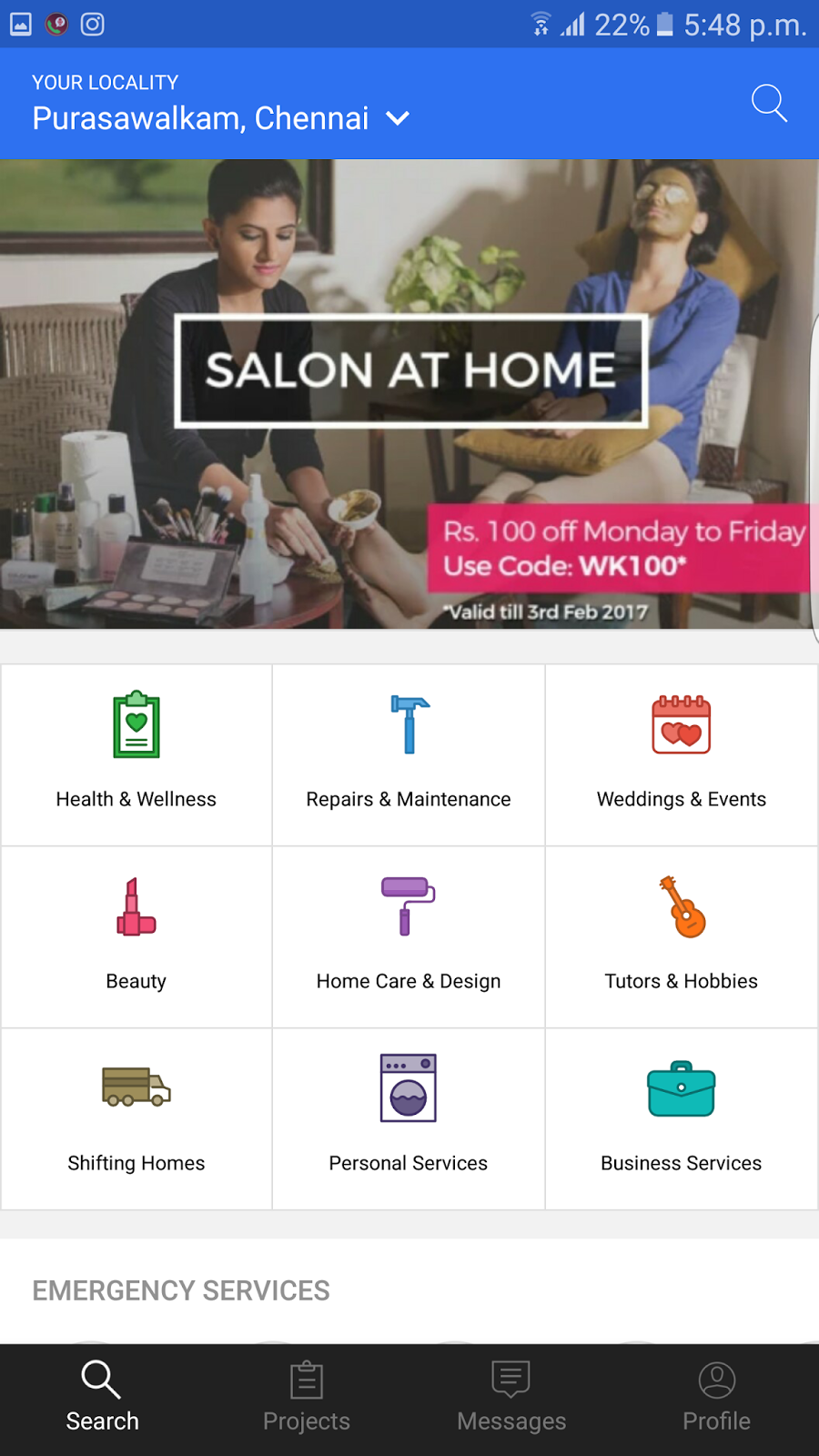 Urban Clap Parlour Beauty & Health