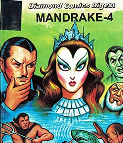 Mandrake Comics Digest 4 in English: Mandrake Vintage Comics in English