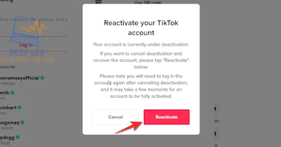 ماذا يحدث إذا حذفت تطبيق أو حساب TikTok؟