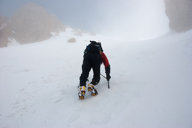 Canalone Bissolati, Corno Grande