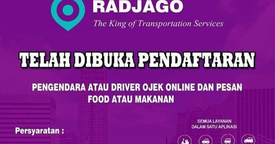 Lowongan Kerja Medan Agustus 2020 Pt Radjago Driver