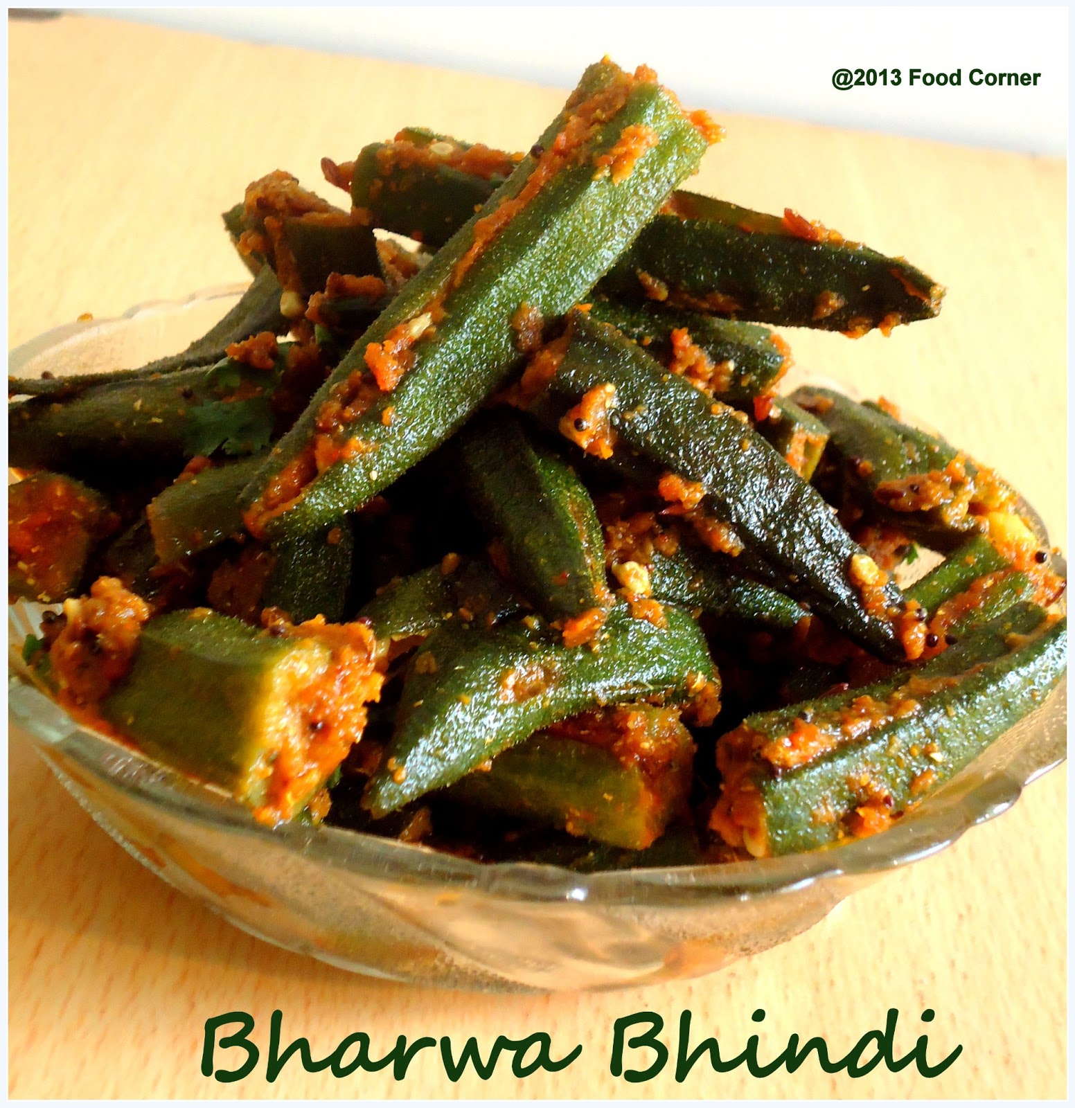 Bharwa Bhindi Stuffe Lady Finger Kiran's Food corner