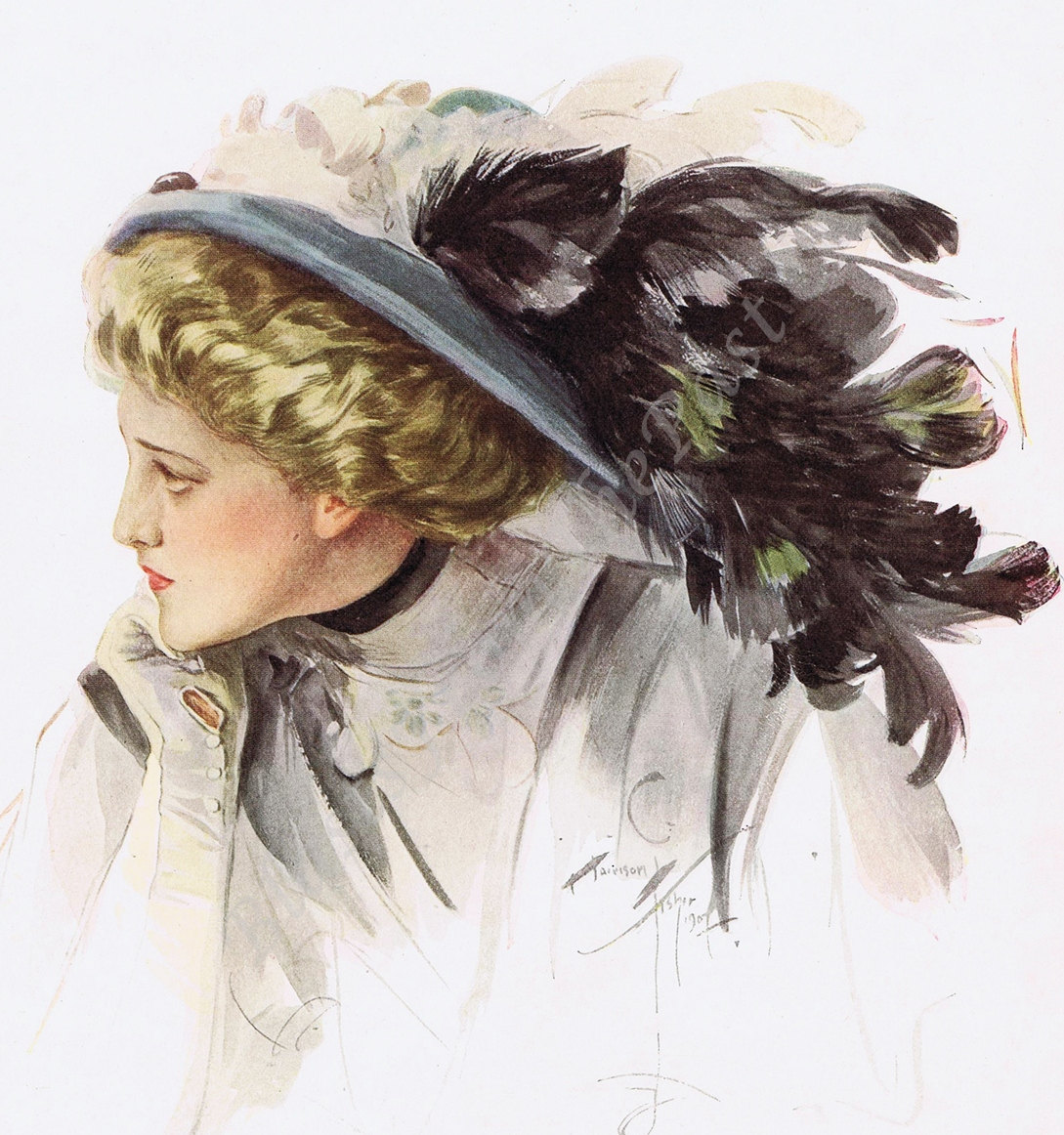 Harrison Fisher El lustrador que definió el estilo de Cosmopolitan