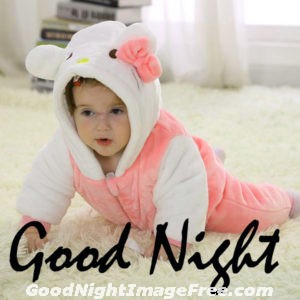 Baby Girl Good Night Photos