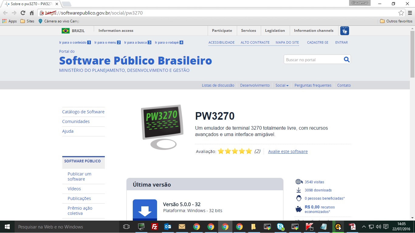Emulador de PW3270 Hercules & Mainframe