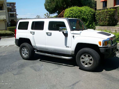 Hummers Online: 2006 White Hummer H3, Original Owner in California with