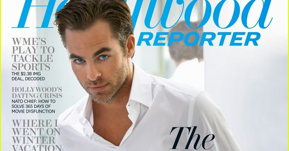 Celeb Diary: Chris Pine in revista The Hollywood Reporter