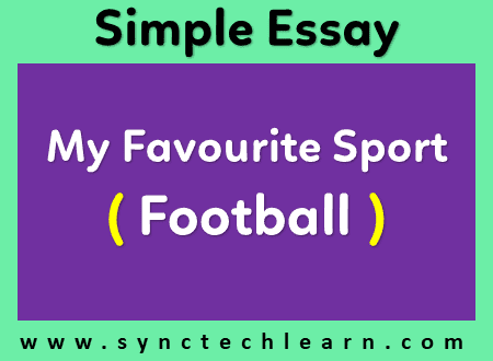 essay on my favourite sport football