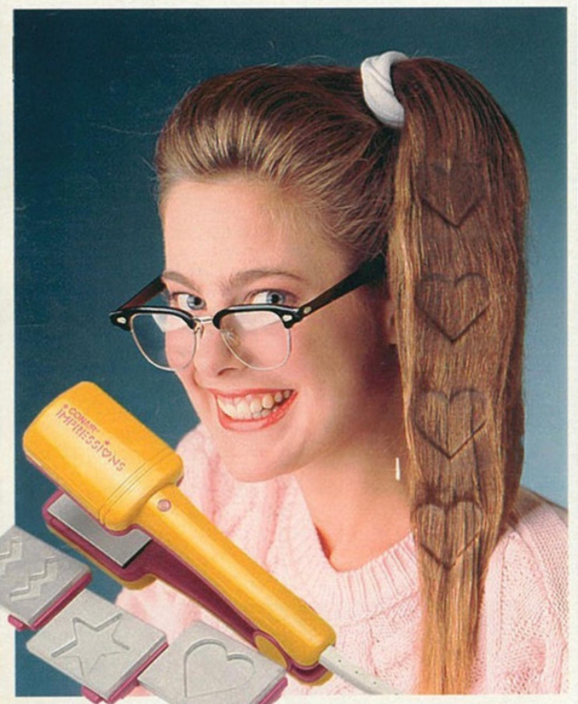 1989 Conair Impressions The Wildly Creative Styling Crimper That Puts