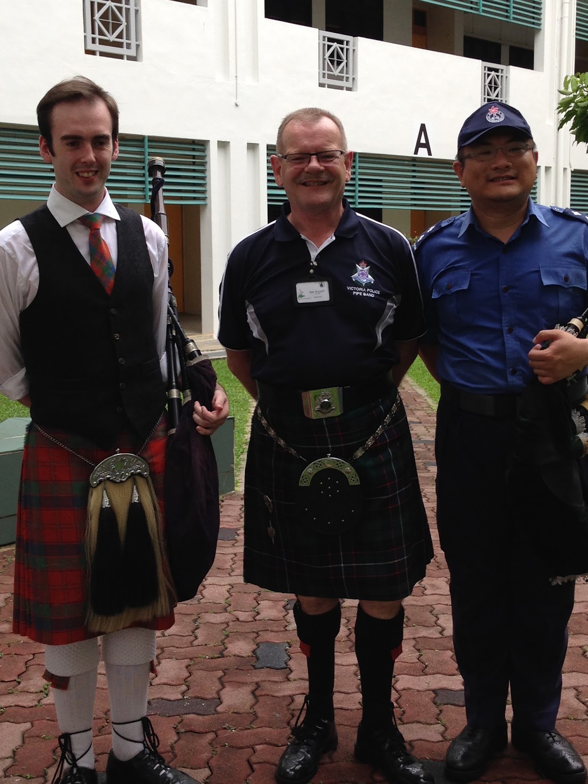 Pipe Band Association (Singapore) August 2016