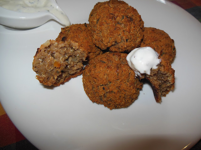 Кюфтенца от леща и киноа