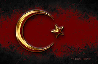 turk bayragi altin stil resimleri 11