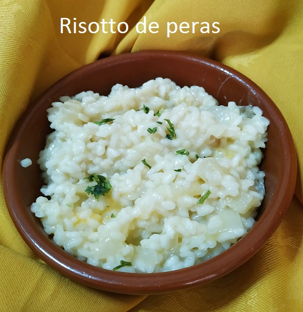 Risotto de peras