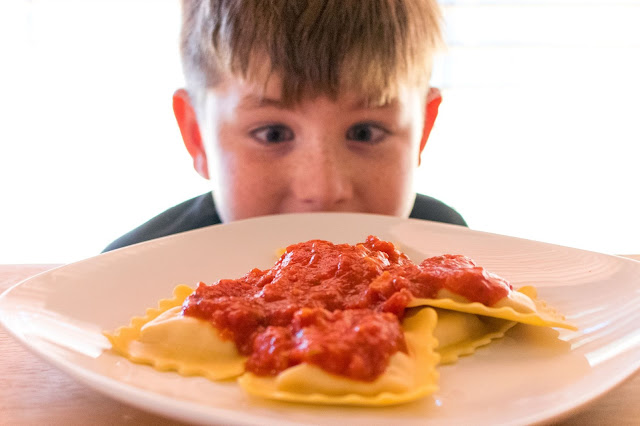 Fun Fall Ravioli Tree Food Art Dinner