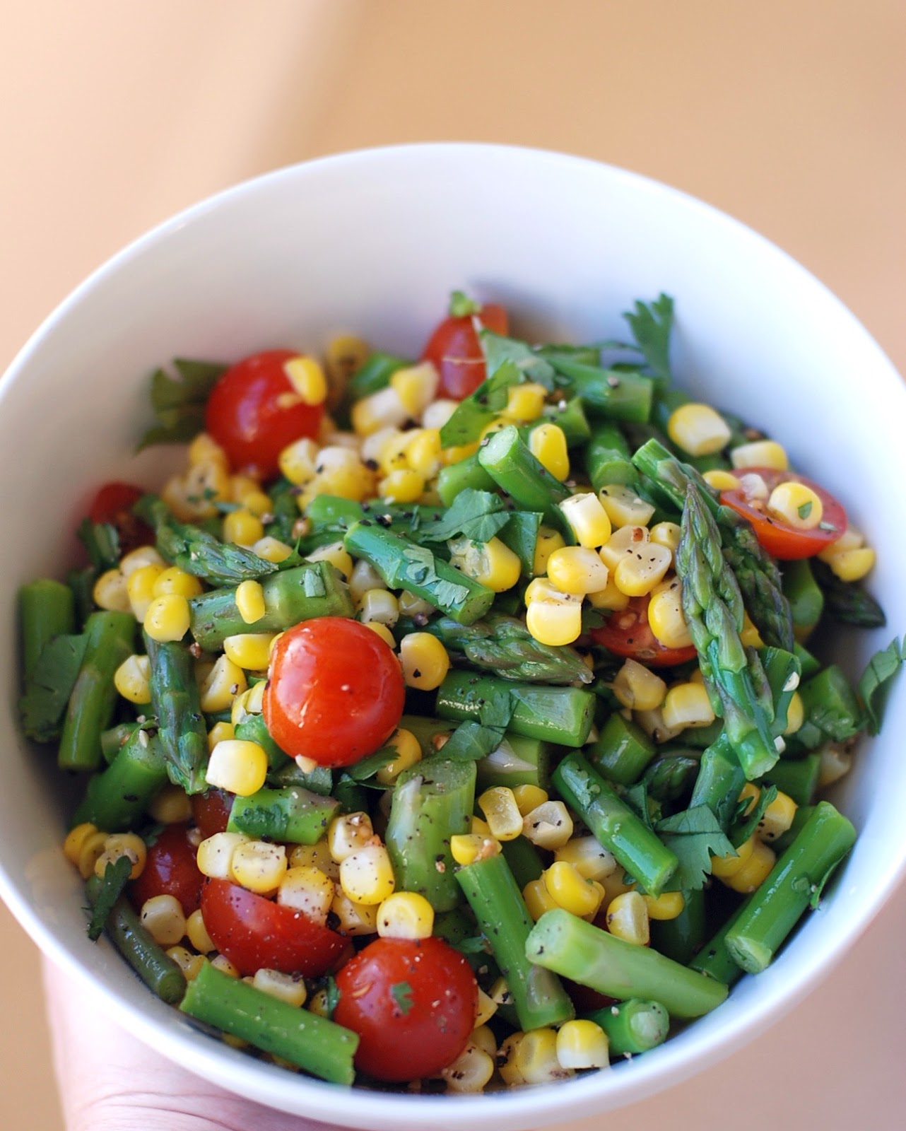 The Enchanted Cook Chilled Asparagus Salad