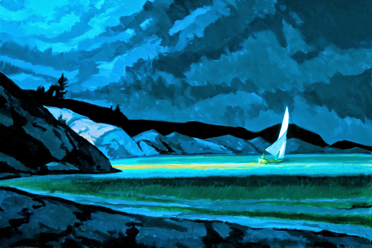 Touring Edward Hopper House Art Center's Koch Show