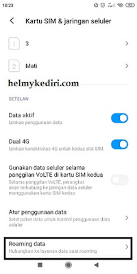 mengatasi mobile network not available 