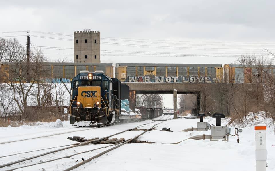 Industrial History Harvey Crossing IC over GTW