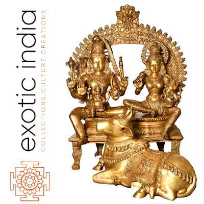 Shivaparivar Brass Statues With Nandi