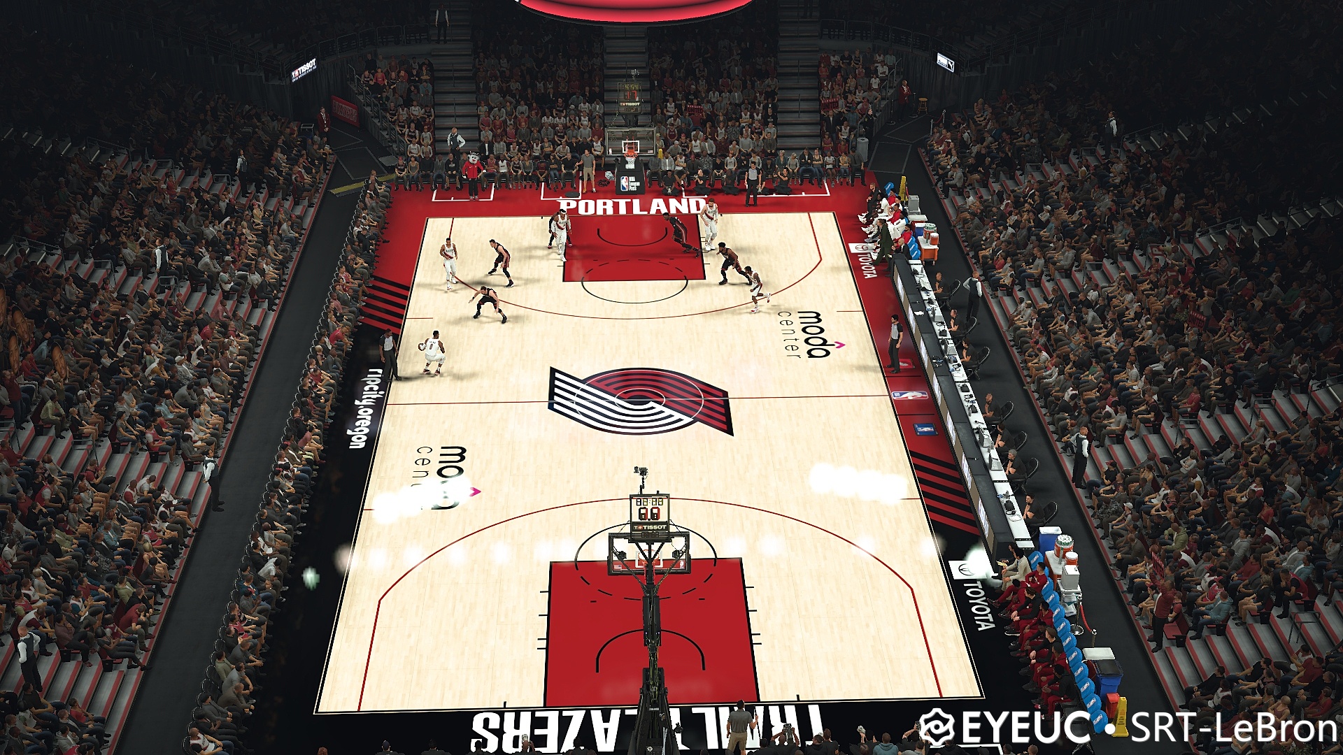 NBA 2K23 Portland Trail Blazers Fictional City Edition Court - Shuajota:  NBA 2K24 Mods, Rosters & Cyberfaces