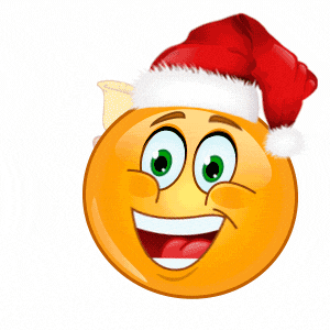 emoticón de navidad