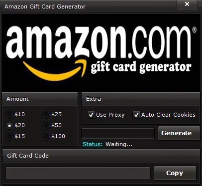 download amazon gift card generator for pc