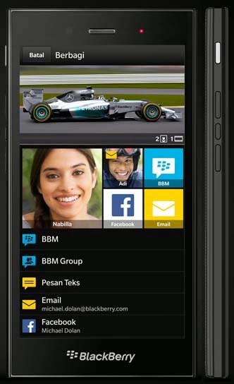 BlackBerry Z3 Jakarta Edition