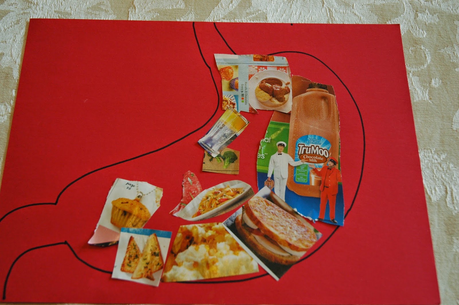 Weekly Home Preschool Theme My Body What Can We Do With Paper And Glue