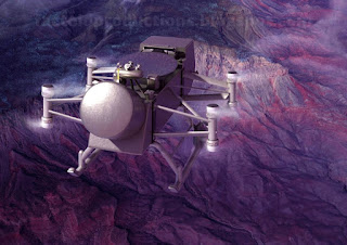 NASA plans to send a helicopter called Dragonfly. This time to Titan