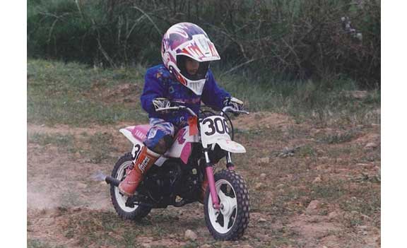 Marc Marquez Yamaha PW50 Pink