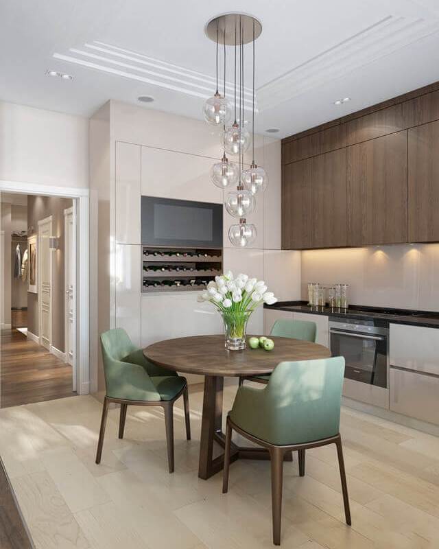 Porqué elegir una mesa redonda para la cocina | Decoración