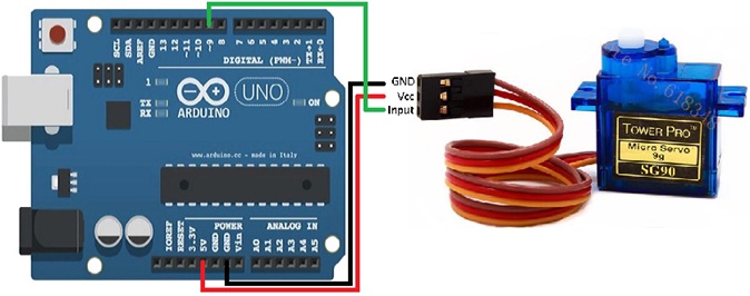 servo motor arduino schematic servo motor arduino schematic