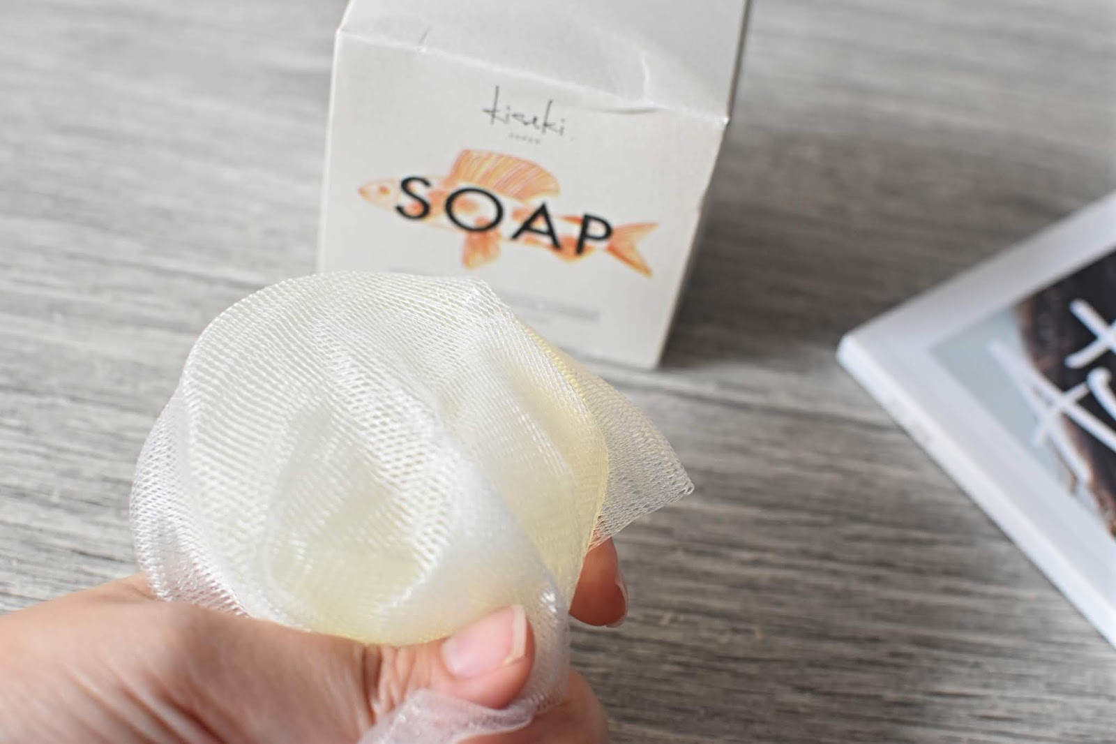 Kiseki Japan Marine Collagen Facial Cleanser Soap Bar Betty's Journey