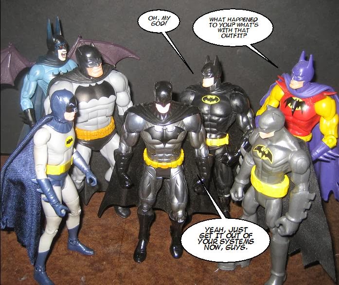 Random Happenstance: Some year, I'll end up with 52 Batman figures.
