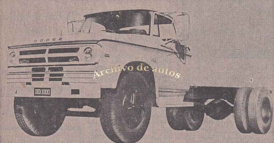 Dodge DD 1000, un camión semipesado del año 1978 - Archivo de autos
