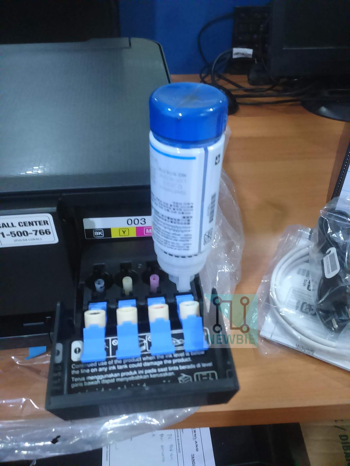 How to Fill the Epson L3110 Printer Ink it