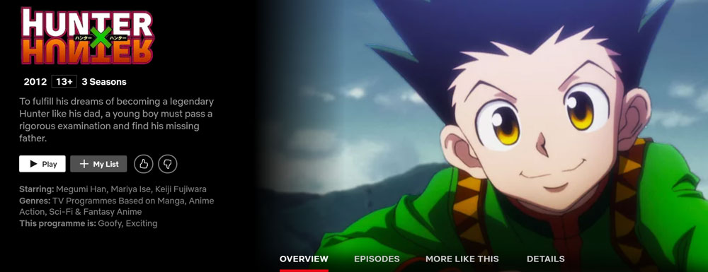 Animax Asia - Calling all Hunters! Relive Gon's journey from the very  beginning as he sets off in search of his father in 'Hunter X Hunter'! Hunter  X Hunter