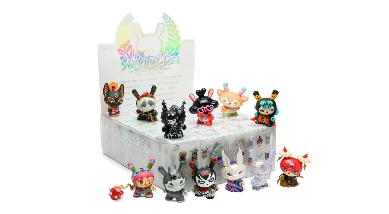 Le 13 GID petit coin série Brandt Peters X KIDROBOT MINI/'S Display Case 20 pcs