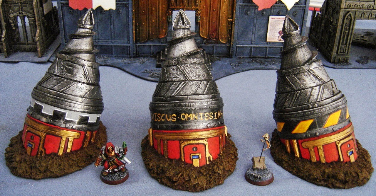 Kris Wall Minis: Ad Mech Drop Pod Ideas