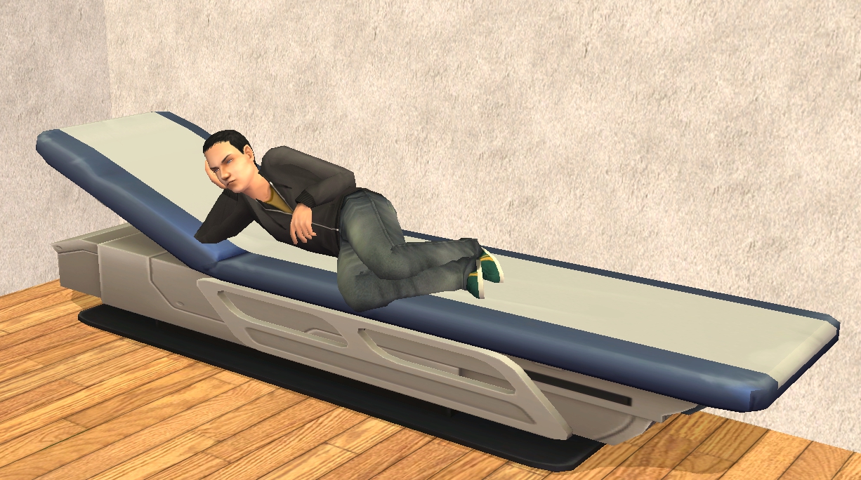 TheNinthWaveSims The Sims 2 The Sims 4 Get To Work Exam Table For