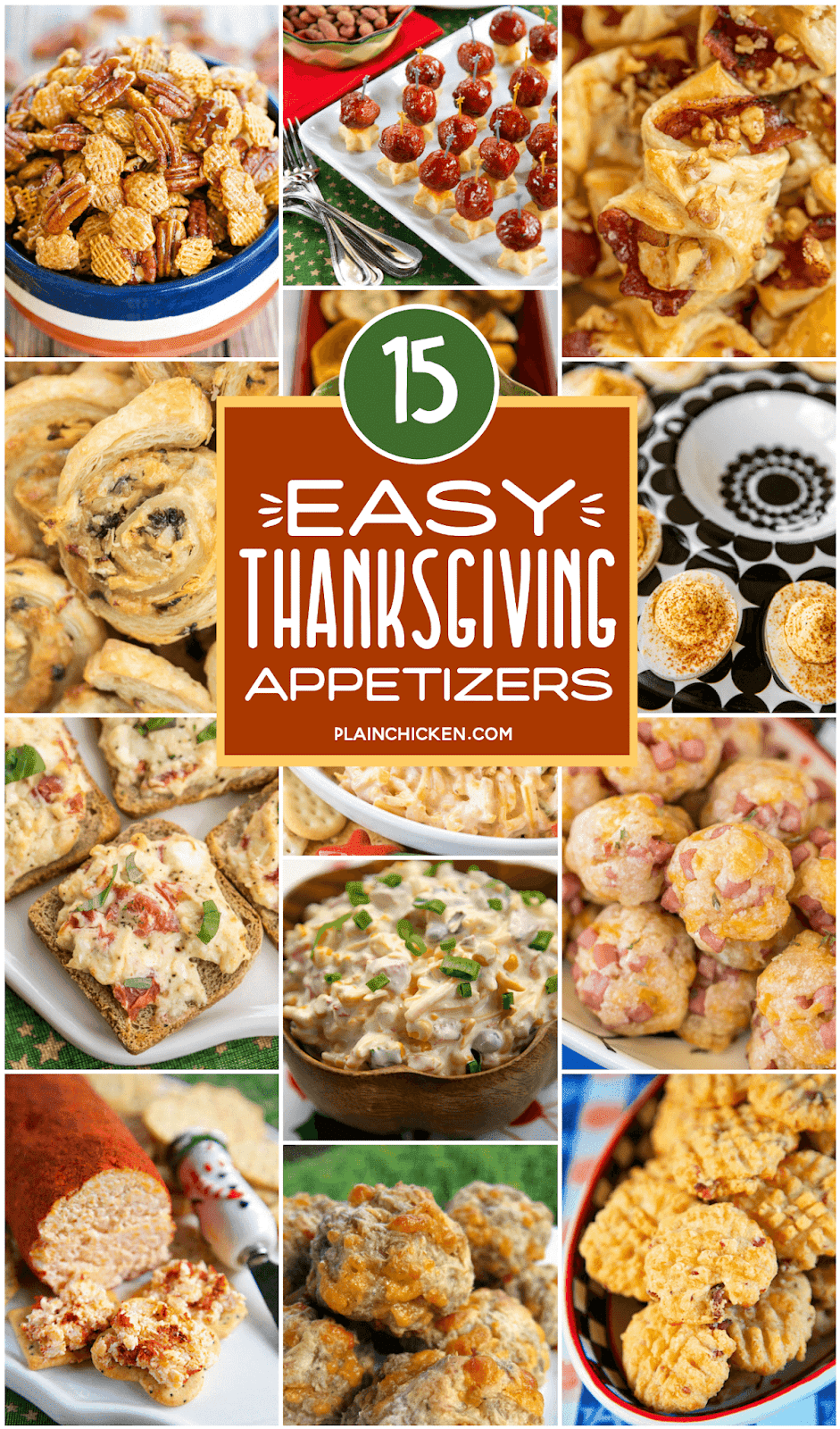 Easy Thanksgiving Appetizers | Plain Chicken®