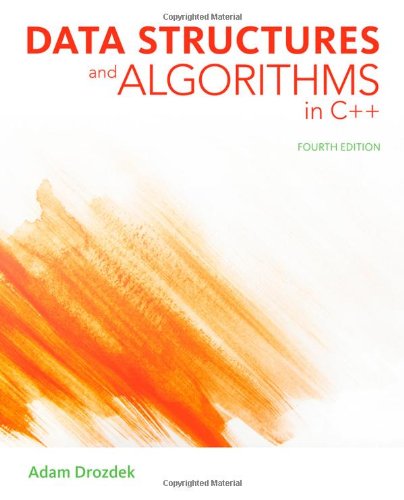 Data Structure and Algorithm in C++ | Adam Drozdek | Fourth Edition ...