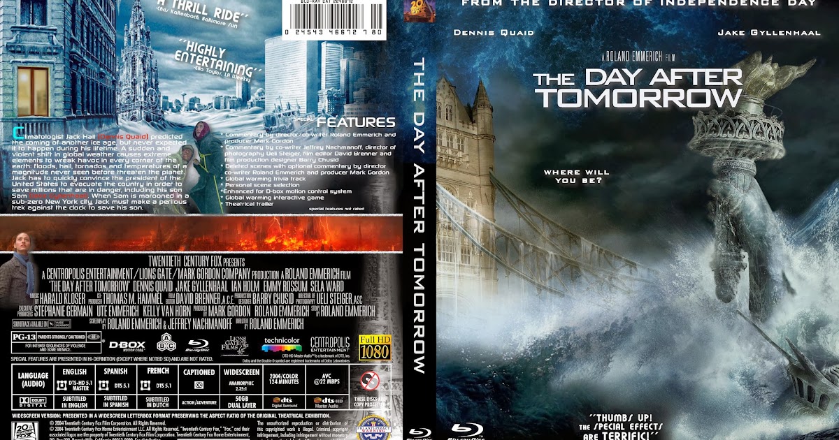 Capa Bluray The Day After Tomorrow Dvd Cover Baixar Capas De Filmes