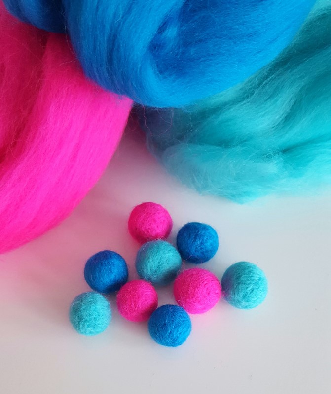 A Playful Stitch Making Felt Balls