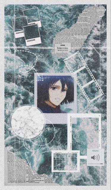 Mikasa Ackerman Aesthetic Wallpaper Kumpulan Gambar Attack On Titan Aesthetic Wallpaper HD Android dan Iphone