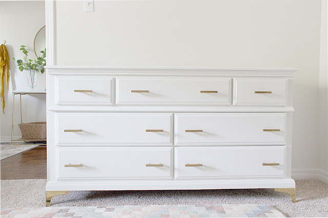 Updating an Old Dresser | A Makeover - Bean In Love