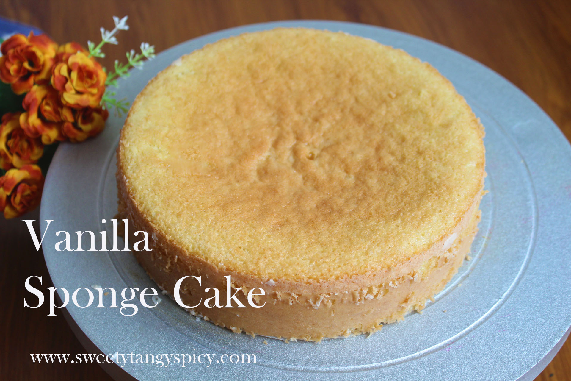 Vanilla sponge for pastries