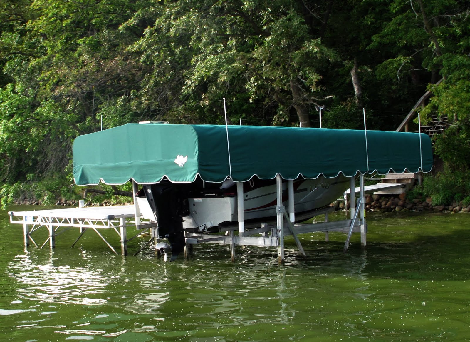 The Chad Experience DIY Boat Canopy Bird Wire Effective and Elegant