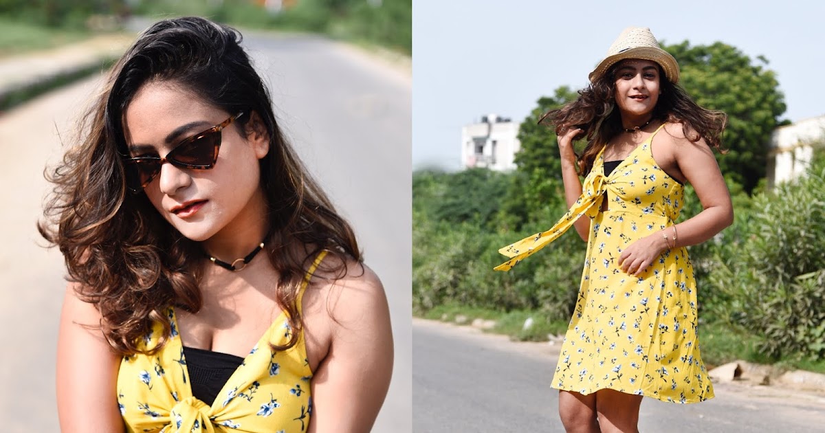 yellow country dress